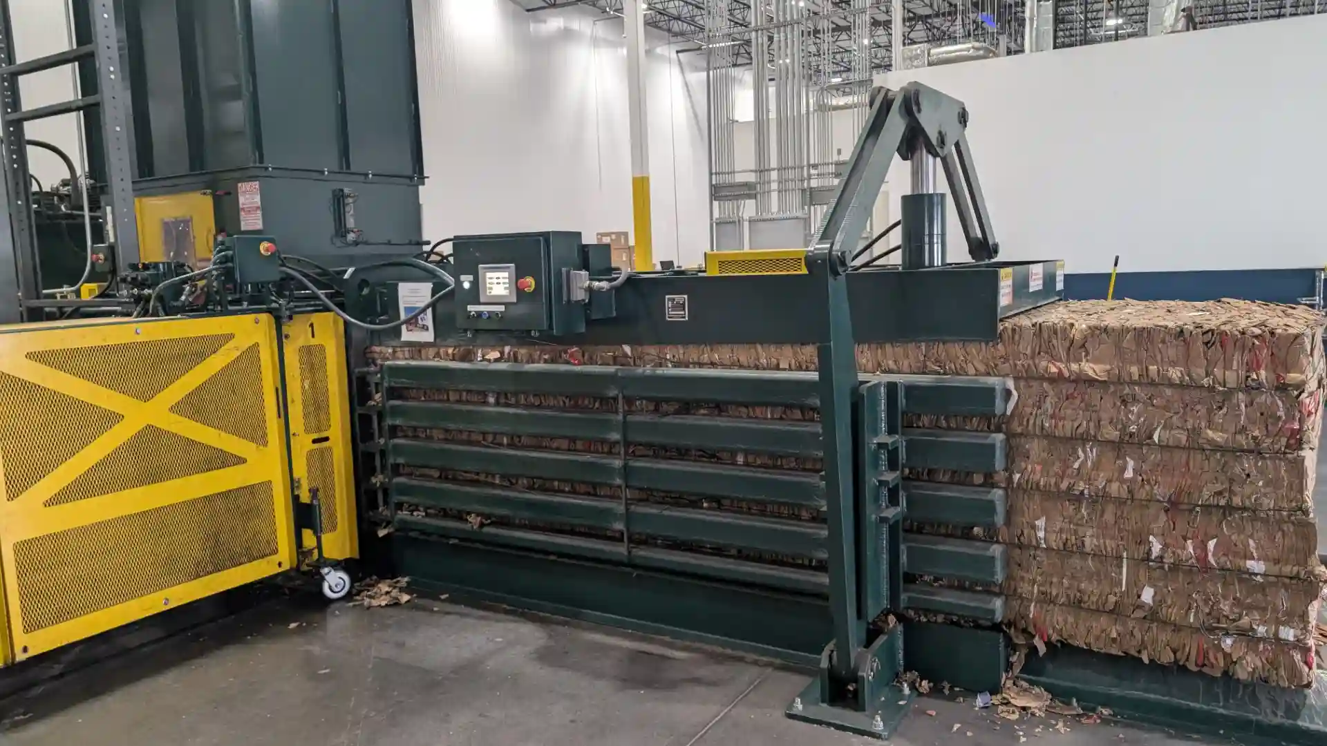 Restored Baler Reclaims 50,000 Sq. Ft. and Restarts Revenue Flow